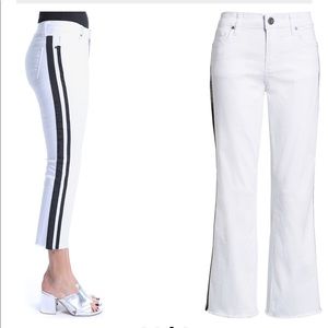 KUT FROM THE KLOTH High Waist Side Stripe Jeans